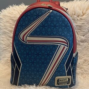 Loungefly Marvel Blue and Red Backpack